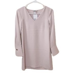 H&M long sleeve Ivory Peach Tunic